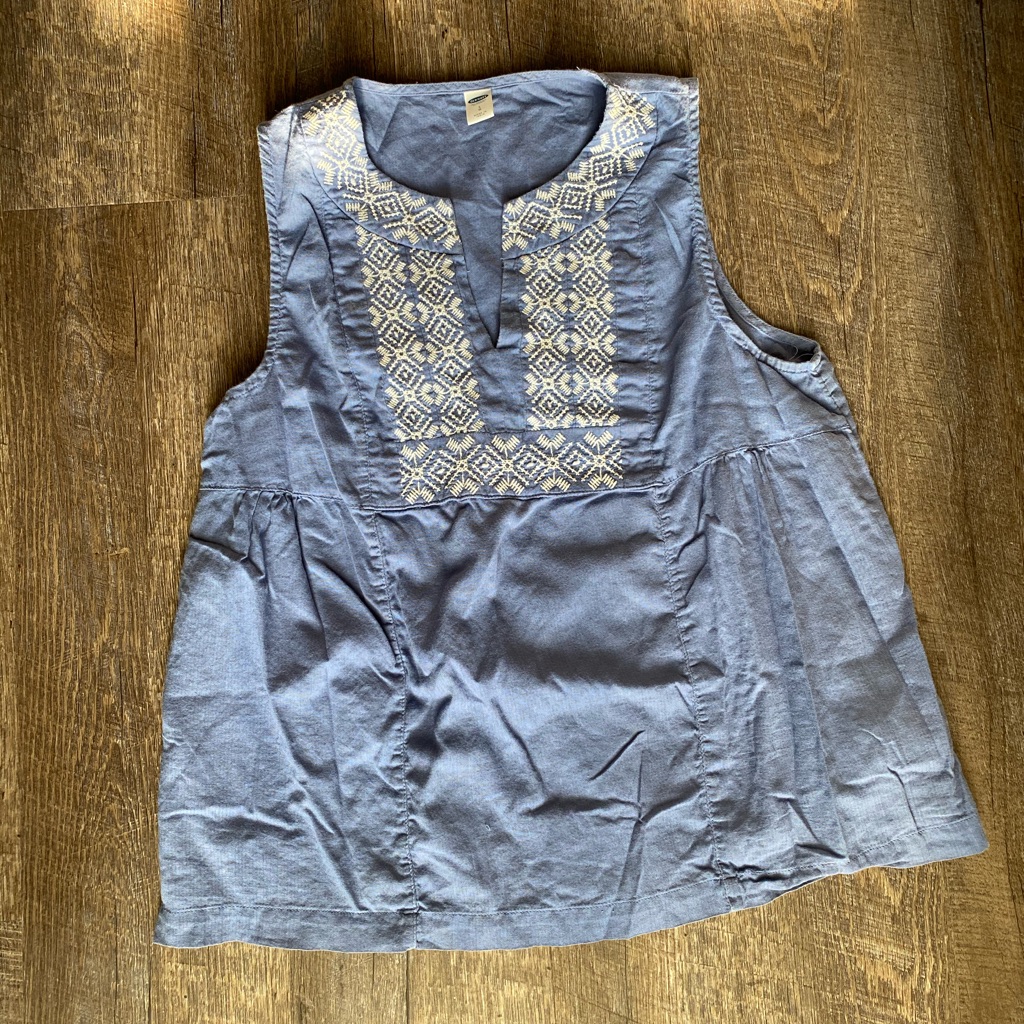 New Year Sale Embroidered Old Navy Blouse